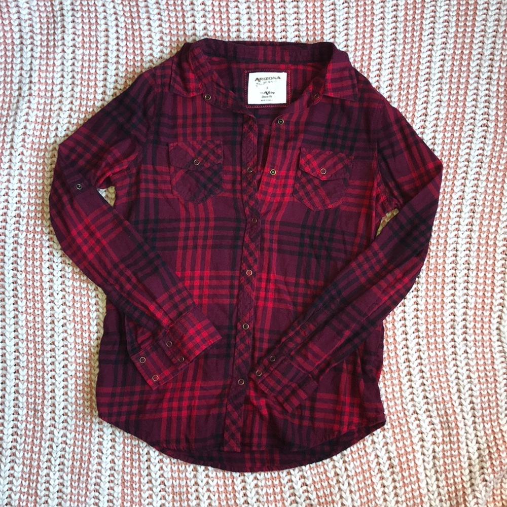 Arizona Jeans || Plaid Flannel